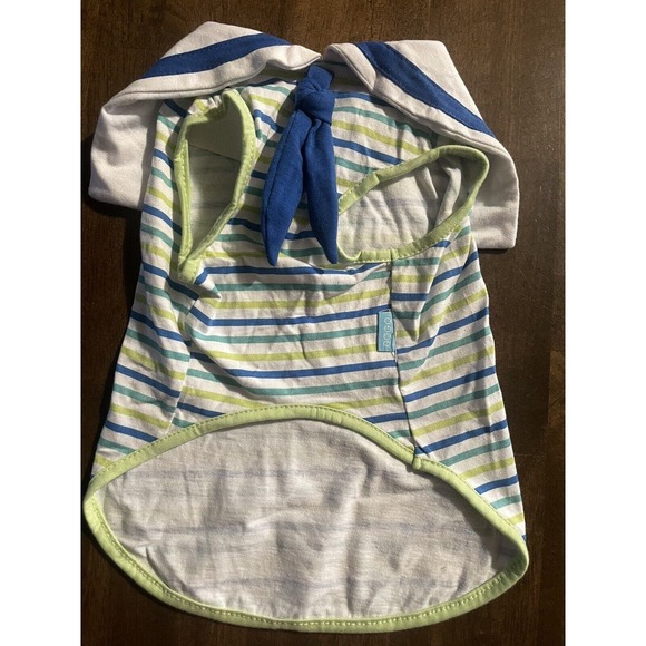 Dogo Happy Sailor Tank Dog Shirt Small Dog Clothing Teacup Sz L Large - Picture 4 of 7
